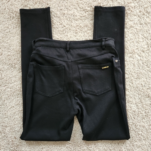 Bebe Women's Black Stretch Skinny Pants Size Small - Picture 3 of 7